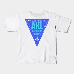 Auckland airport code x23 Kids T-Shirt